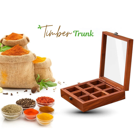 Wooden Spices Box