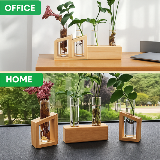 Wooden Propagation Planter (Set of 3)