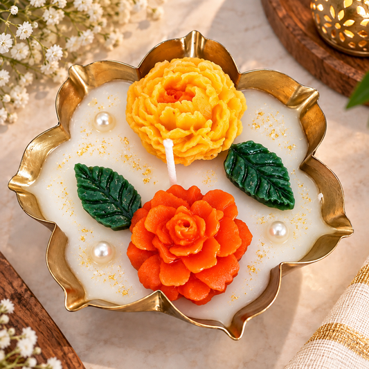 Urli Candle for Diwali - Single Design - TIMBER3
