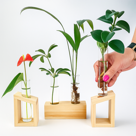 Wooden Propagation Planter (Set of 3)