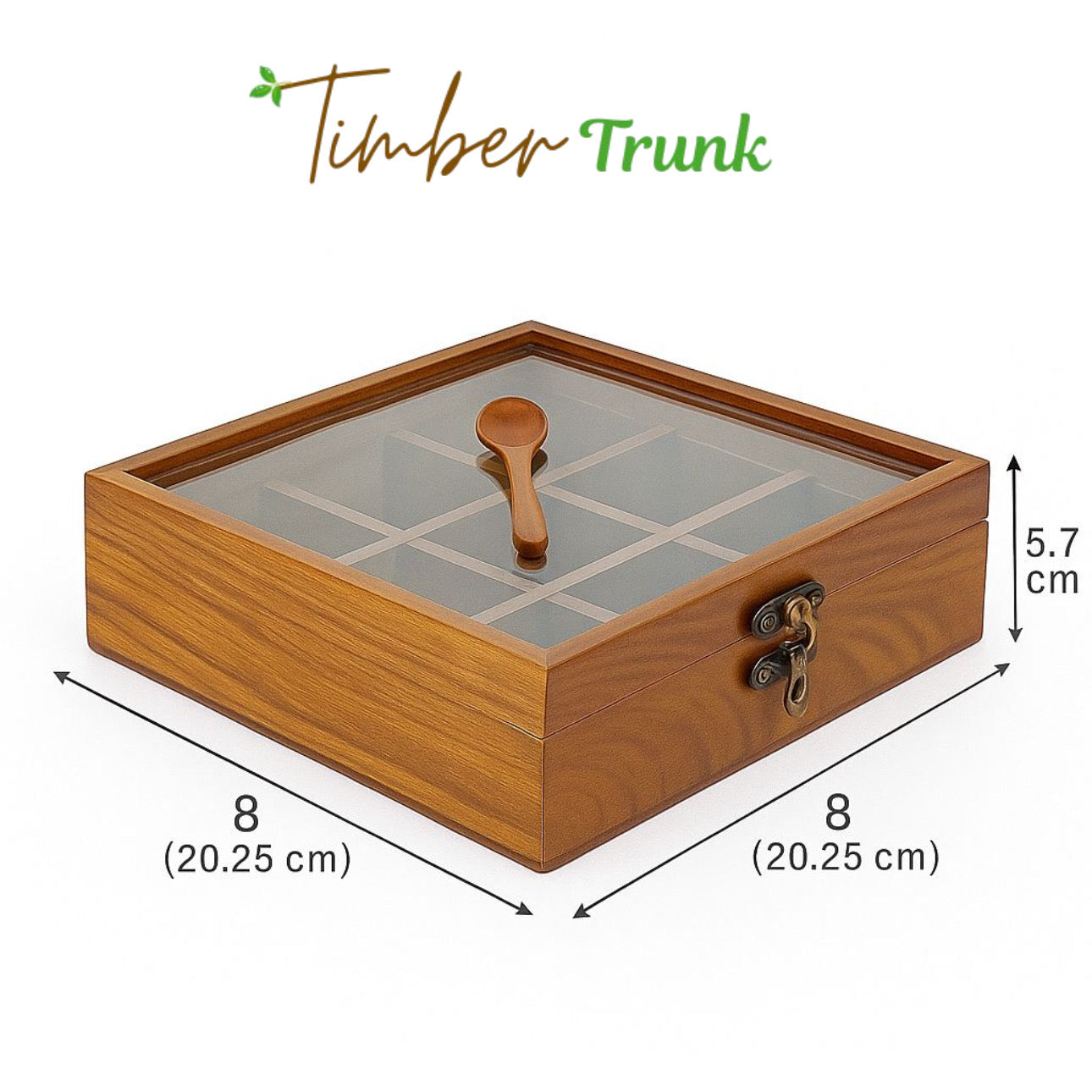 Wooden Spices Box
