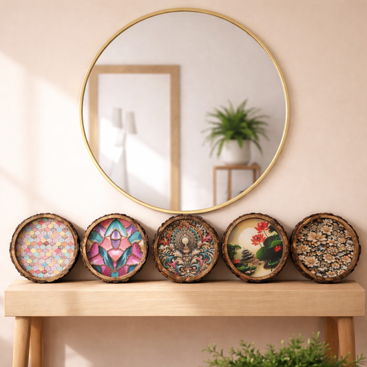 Heritage Meenakari Tray