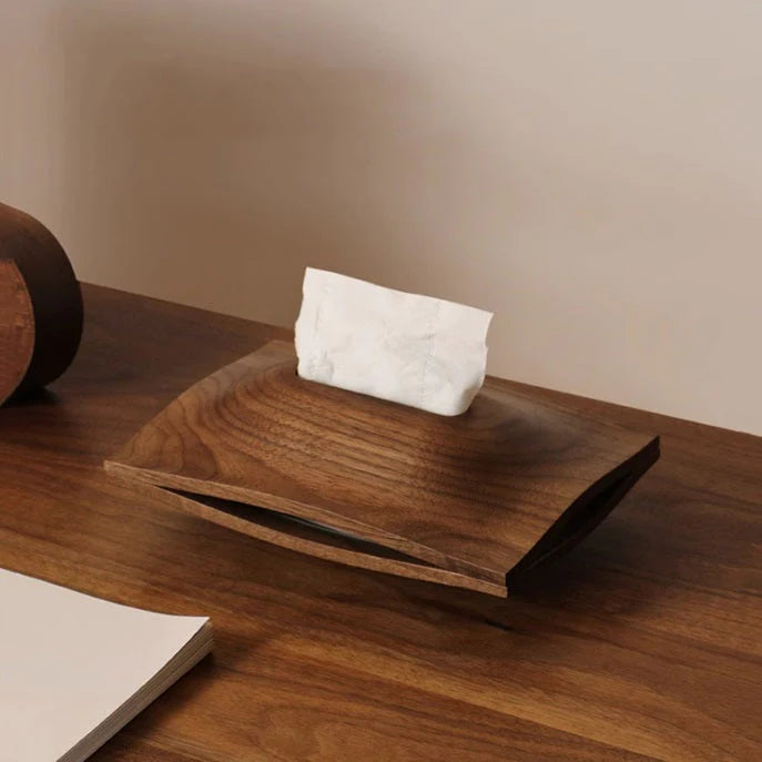 Wooden Tissue Box Dispenser