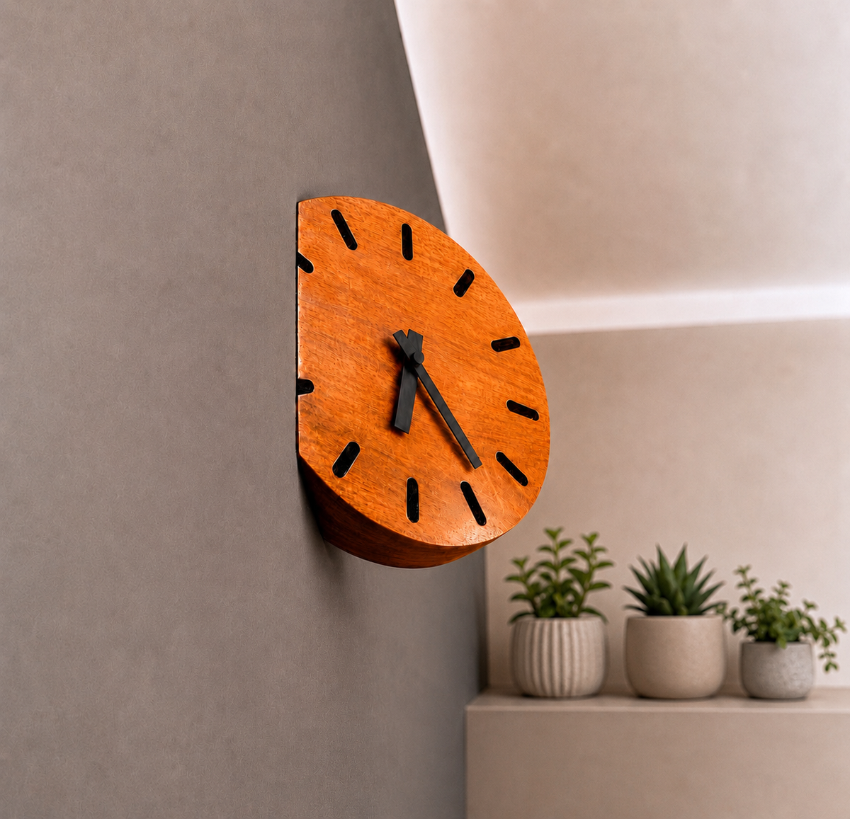 Arcora Wooden Wall Clock